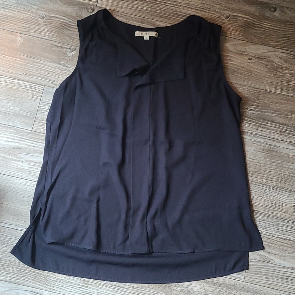 Navy blue blouse